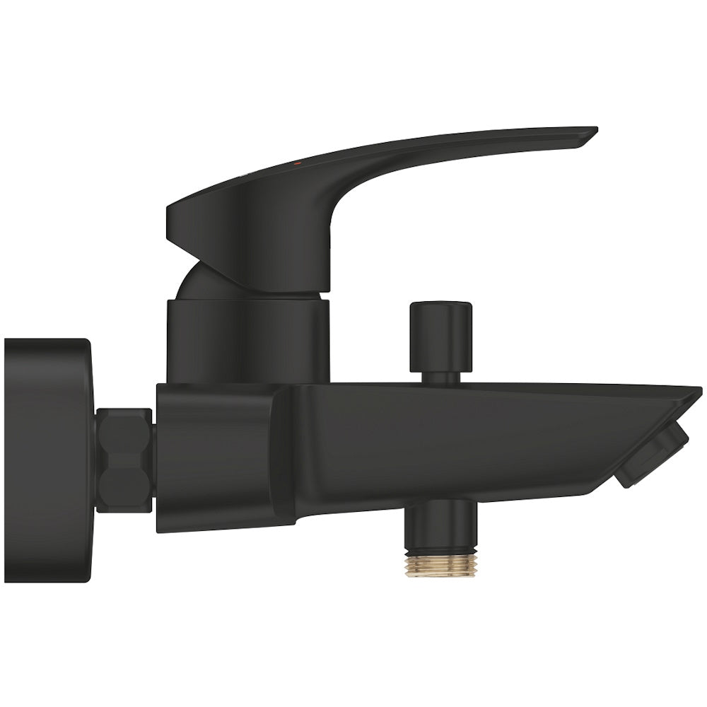 Grohe Eurosmart Baterie cada dus monocomanda, negru mat