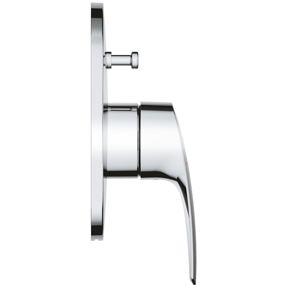 Grohe Eurosmart Baterie cada dus incastrata set complet, crom