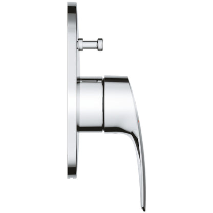 Grohe Eurosmart Baterie cada dus incastrata set complet, crom