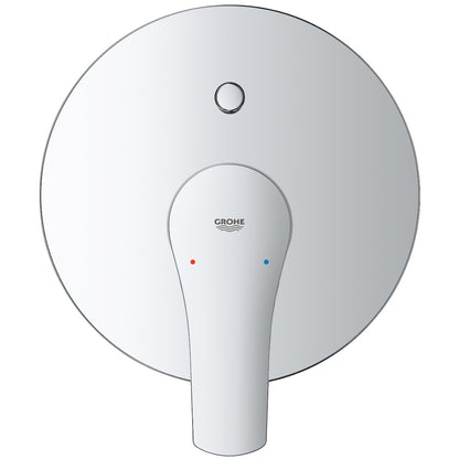 Grohe Eurosmart Baterie cada dus incastrata set complet, crom