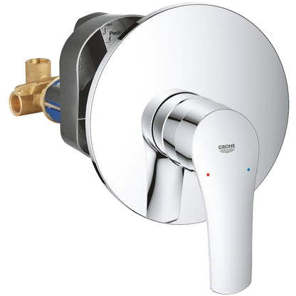 Grohe Eurosmart Baterie dus monocomanda cu montaj incastrat set complet, crom