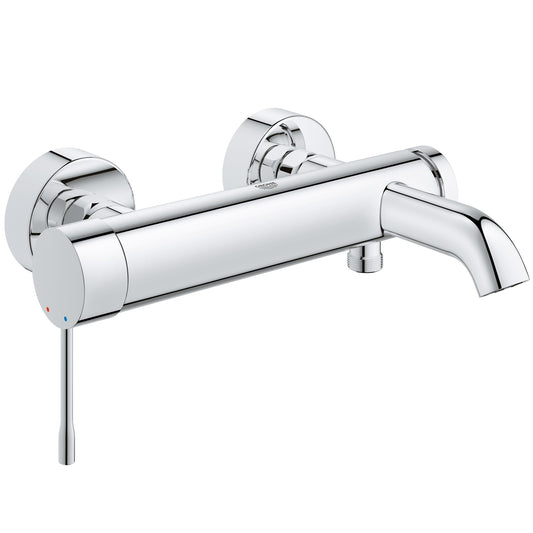 Grohe Essence Baterie cada dus monocomanda, montaj pe perete, crom