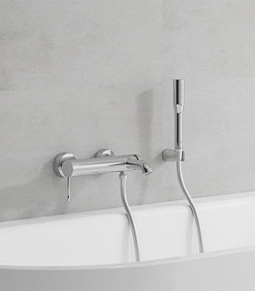 Grohe Essence Baterie cada dus monocomanda, montaj pe perete, crom