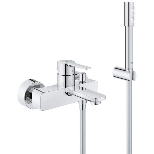 Grohe Lineare Baterie cada dus monocomanda cu set dus, crom