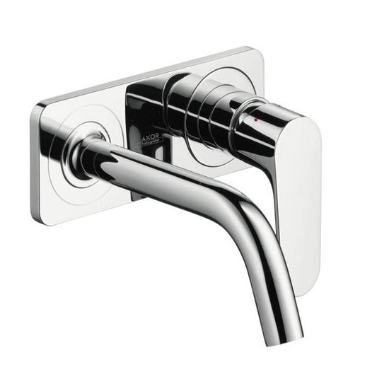 Baterie lavoar incastrata Hansgrohe Axor Citterio M, cu placa, pipa 17 cm