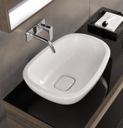 Baterie lavoar incastrata Hansgrohe Axor Citterio M, cu placa, pipa 17 cm