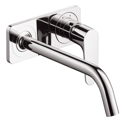 Baterie lavoar incastrata Hansgrohe Axor Citterio M, cu placa, pipa 23 cm