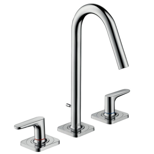 Baterie lavoar Hansgrohe Axor Citterio M 160, dubla comanda, cu ventil pop-up, manere tip L