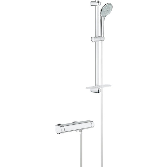 Grohe Grohtherm 2000 New Baterie dus cu termostat cu set dus Euphoria Massage