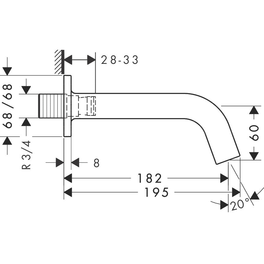 Hansgrohe Axor Citterio M Pipa