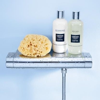 Grohe Grohtherm 2000 Baterie dus cu termostat cu etajera