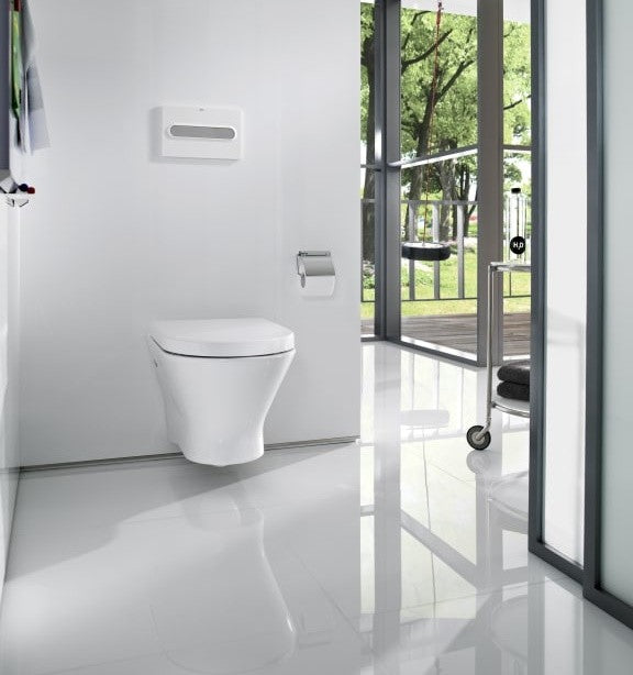 Vas WC suspendat Roca Nexo 36x53 cm evacuare orizontala