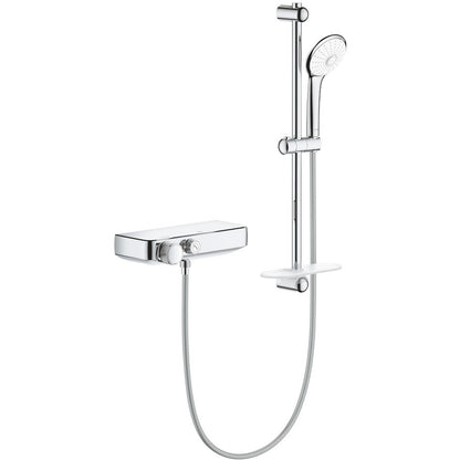 Grohe Grohtherm SmartControl Baterie dus cu termostat si set de dus, bara de sustinere H60 cm