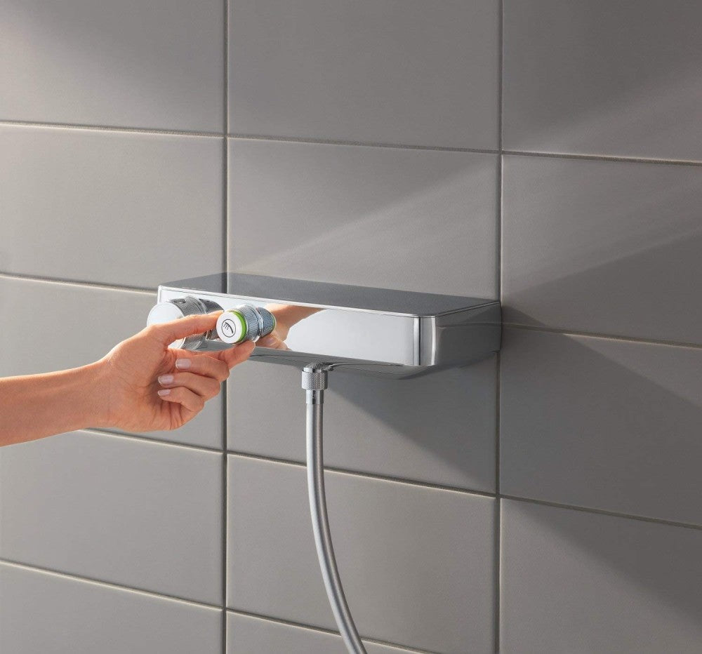 Grohe Grohtherm SmartControl Baterie dus cu termostat si set de dus, bara de sustinere H60 cm