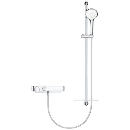 Grohe Grohtherm SmartControl Baterie dus cu termostat si set de dus, bara de sustinere H90 cm