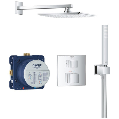 Sistem dus incastrat cu termostat Grohe Grohtherm Cube