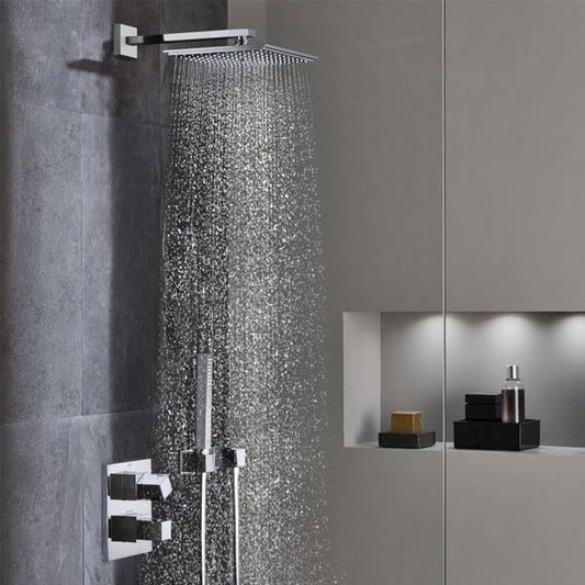 Sistem dus incastrat cu termostat Grohe Grohtherm Cube
