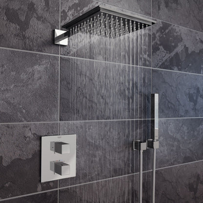 Sistem dus incastrat cu termostat Grohe Grohtherm Cube