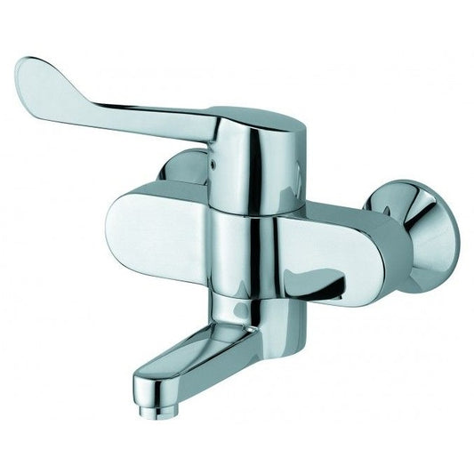 Kludi Medi Care Baterie lavoar monocomanda de perete, pipa 18 cm