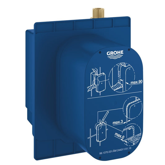 Grohe Euroeco Cosmopolitan E Corp incastrat pentru baterie cu apa rece sau premixata