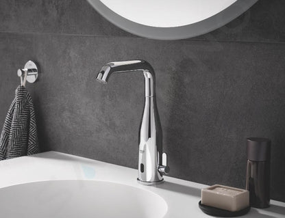 Grohe Essence E Baterie lavoar electronica cu infrarosu, transformator 230V, mixare apa, senzor bidirectional