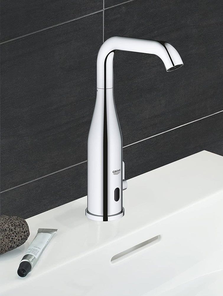 Grohe Essence E Baterie lavoar electronica cu infrarosu, baterie 6V, mixare apa, senzor bidirectional
