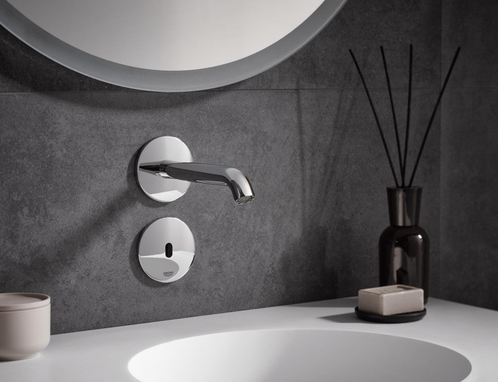 Grohe Essence E Baterie lavoar electronica cu infrarosu, transformator 230V, fara mixare apa, senzor bidirectional
