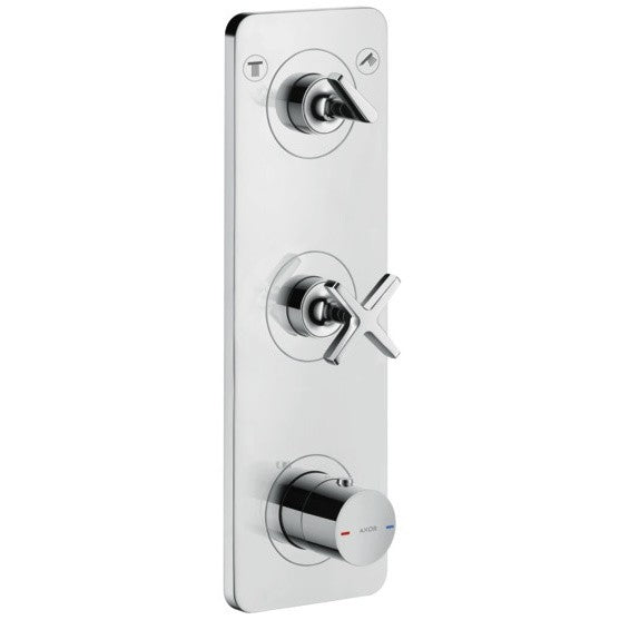 Hansgrohe Axor Citterio E Baterie dus cu termostat cu 2 iesiri, montaj incastrat