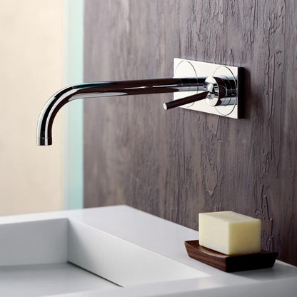 Baterie lavoar incastrata Hansgrohe Axor Uno2, cu placa, pipa 16 cm