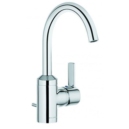 Baterie lavoar Kludi Zenta, cu ventil pop-up, pipa 16 cm