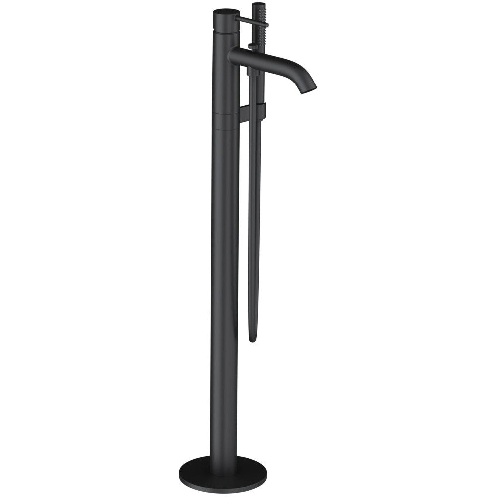 Kludi Bozz Baterie cada freestanding, negru mat
