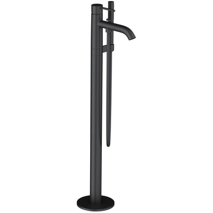 Kludi Bozz Baterie cada freestanding, negru mat