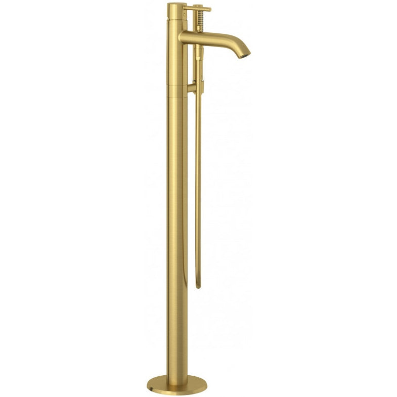 Kludi Bozz Baterie cada freestanding, auriu periat (brushed gold)