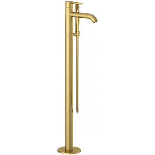 Kludi Bozz Baterie cada freestanding, auriu periat (brushed gold)