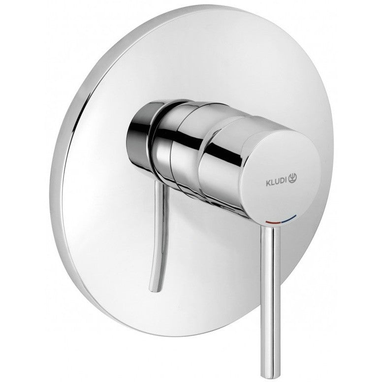 Kludi Bozz Baterie dus incastrata, crom