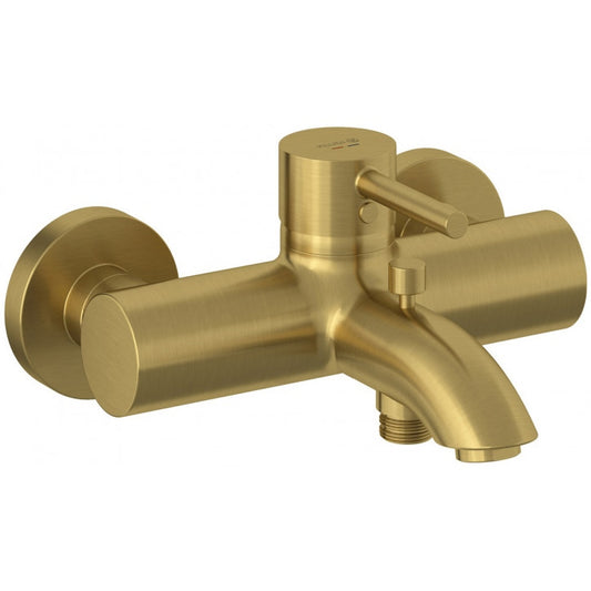 Kludi Bozz Baterie cada dus monocomanda, auriu periat (brushed gold)