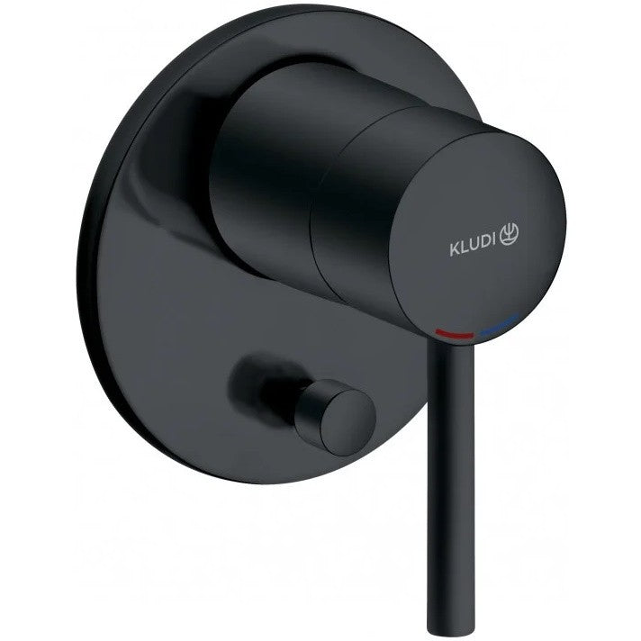 Kludi Bozz Baterie cada dus monocomanda incastrata, negru mat