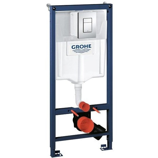 Grohe Rapid SL 3 in 1 Set rezervor incastrat GD2 si clapeta de actionare, crom