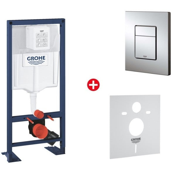 Grohe Rapid SL 5 in 1 Set rezervor incastrat GD2 si clapeta de actionare