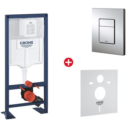 Grohe Rapid SL 5 in 1 Set rezervor incastrat GD2 si clapeta de actionare