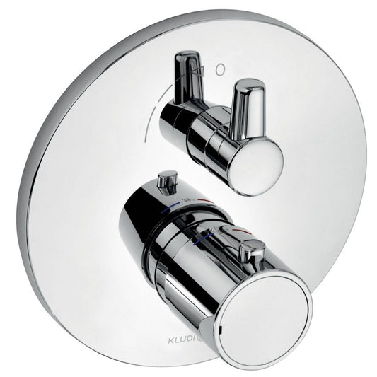 Kludi Zenta Baterie dus termostatata, montaj incastrat