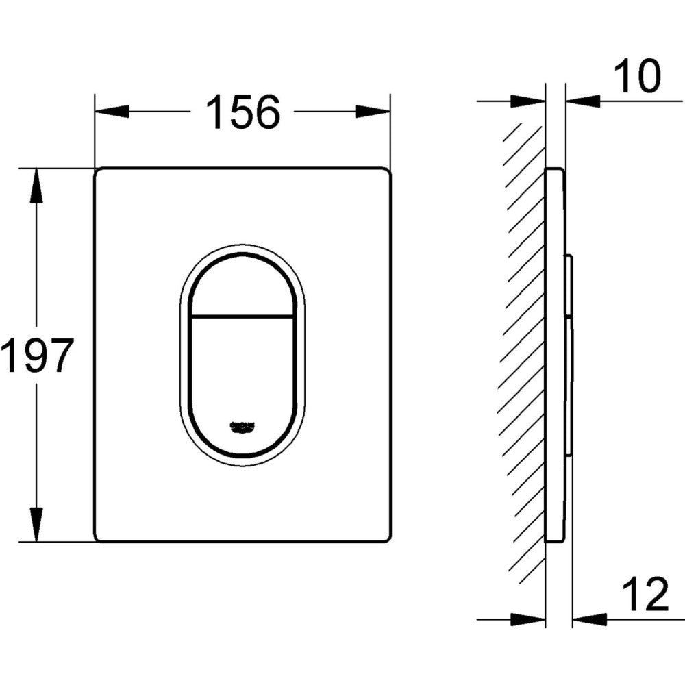 Set promo Vas WC suspendat cu rezervor incastrat si capac soft close Ravak Uni 36x51 cm evacuare orizontala