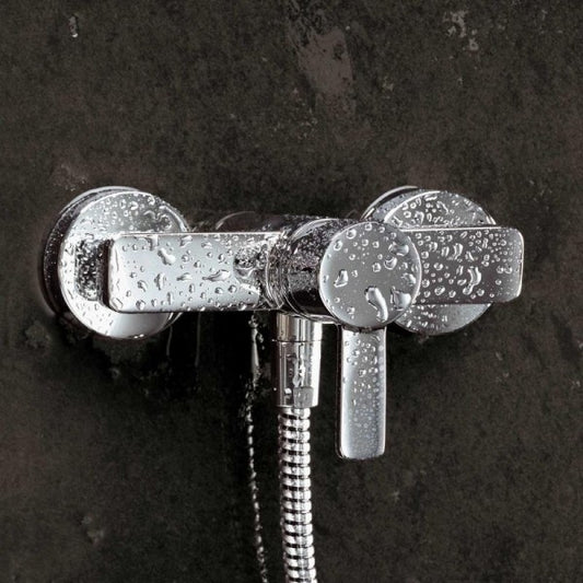 Kludi Zenta Baterie dus monocomanda, crom