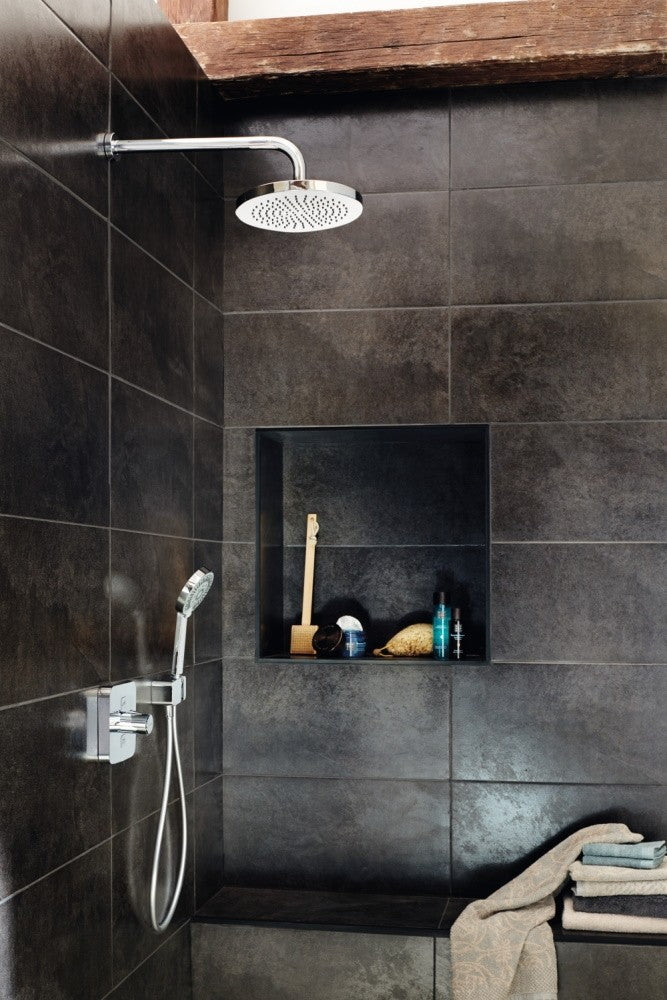 Kludi Push Baterie dus termostatata cu doua butoane, montaj incastrat 15x15 cm, crom