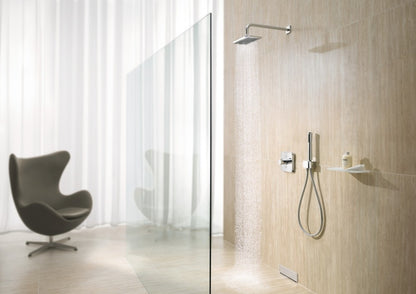 Kludi Push Baterie dus termostatata cu doua butoane, montaj incastrat 15x15 cm, crom