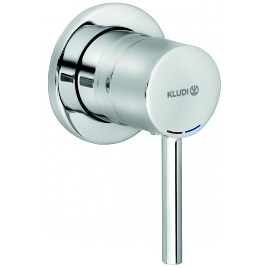 Kludi Bozz Baterie dus monocomanda, montaj incastrat, crom