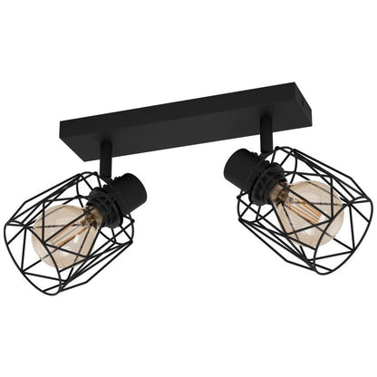 Eglo Tossino Plafoniera cu spoturi 2x40W, negru