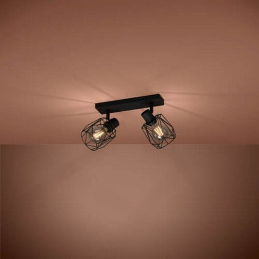 Eglo Tossino Plafoniera cu spoturi 2x40W, negru