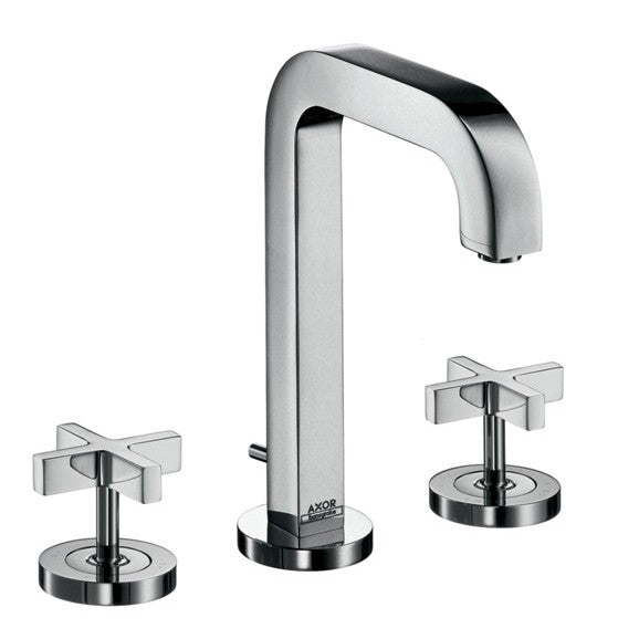 Baterie lavoar Hansgrohe Axor Citterio 170, dubla comanda, cu ventil pop-up, manere cruce
