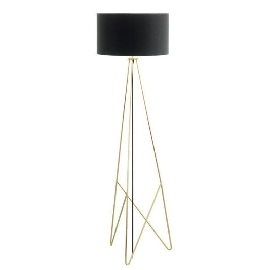 Eglo Camporale Lampadar 1x60W, negru/auriu